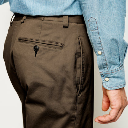 Ultimate Khakis Plain Front Pants / Orvis