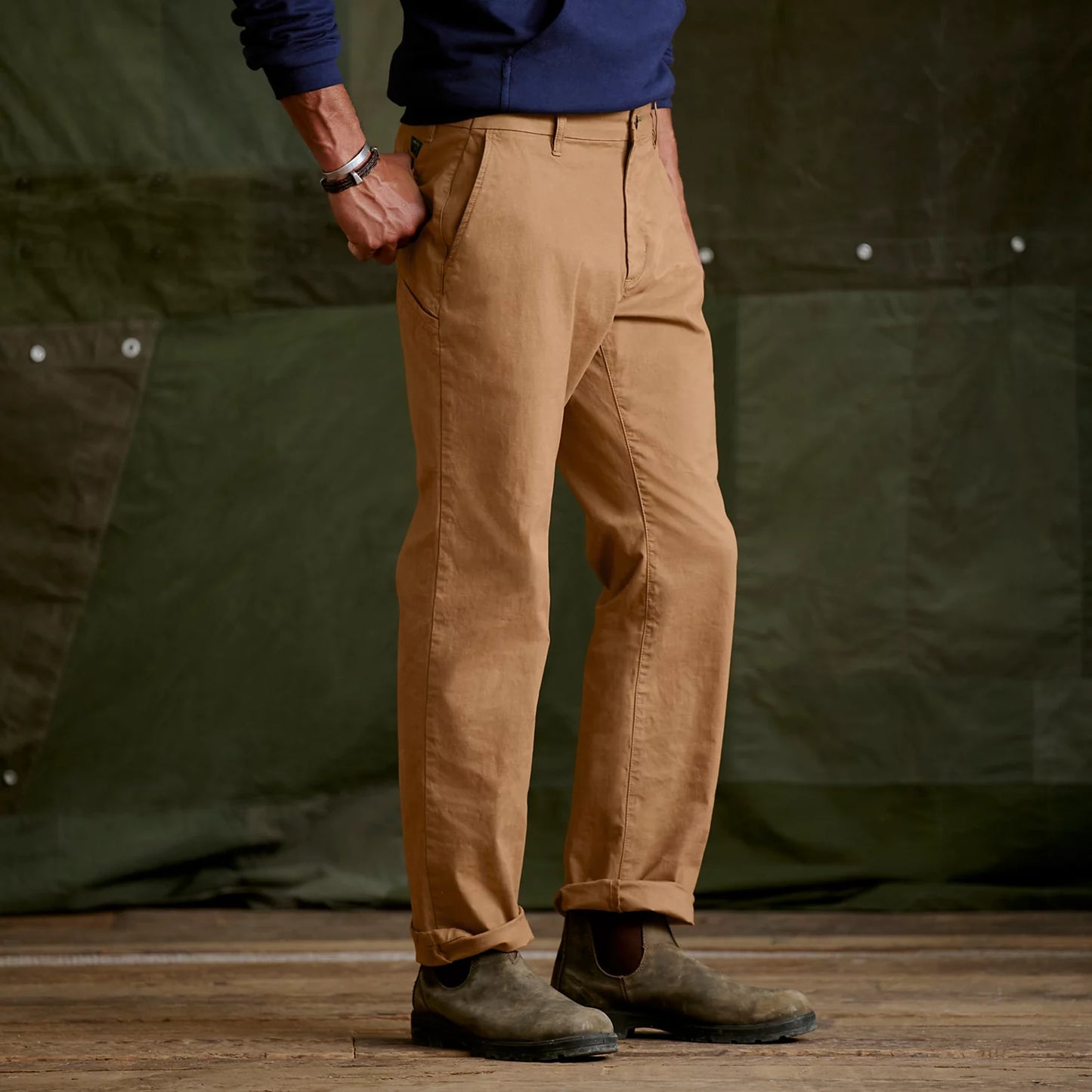 1856 Stretch Twill Regular Fit Chinos / Orvis