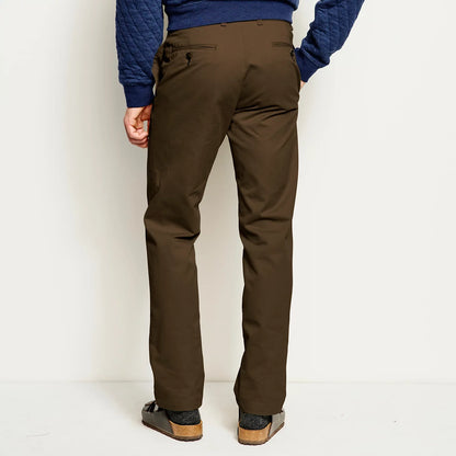 Ultimate Khakis Trim Fit Plain-Front Pants / Orvis