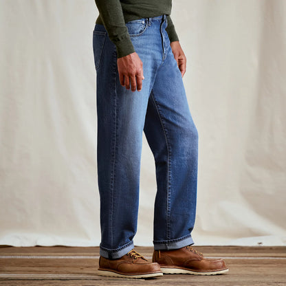 Mavi® Marcel Classic Blue Loose Straight-Leg Jeans / Orvis