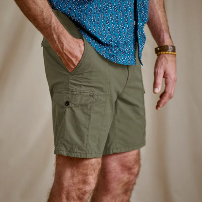 Men's 1856 Stretch Poplin Cargo Shorts / Orvis