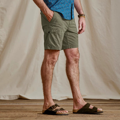 Men's 1856 Stretch Poplin Cargo Shorts / Orvis