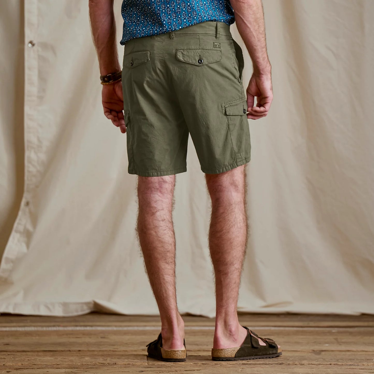 Men's 1856 Stretch Poplin Cargo Shorts / Orvis