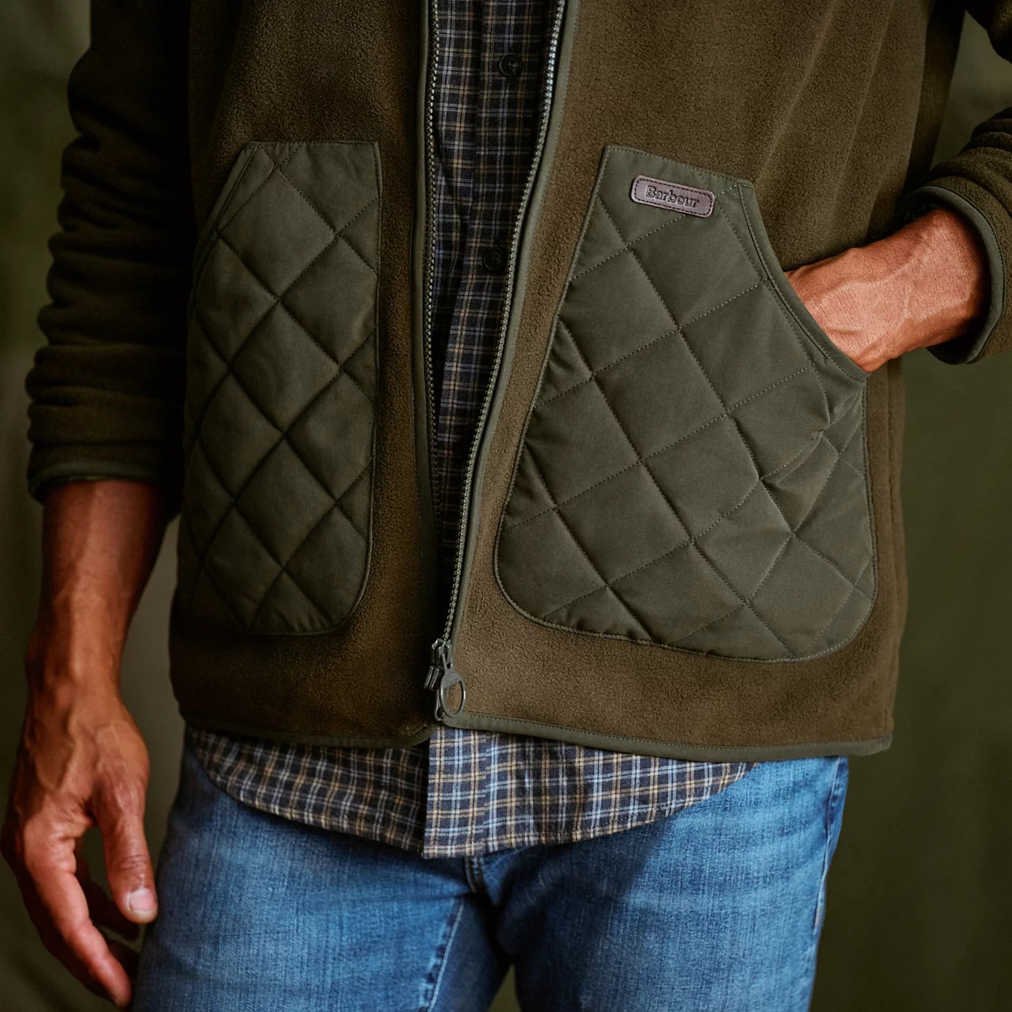 Barbour® Lowich Fleece Jacket / Orvis