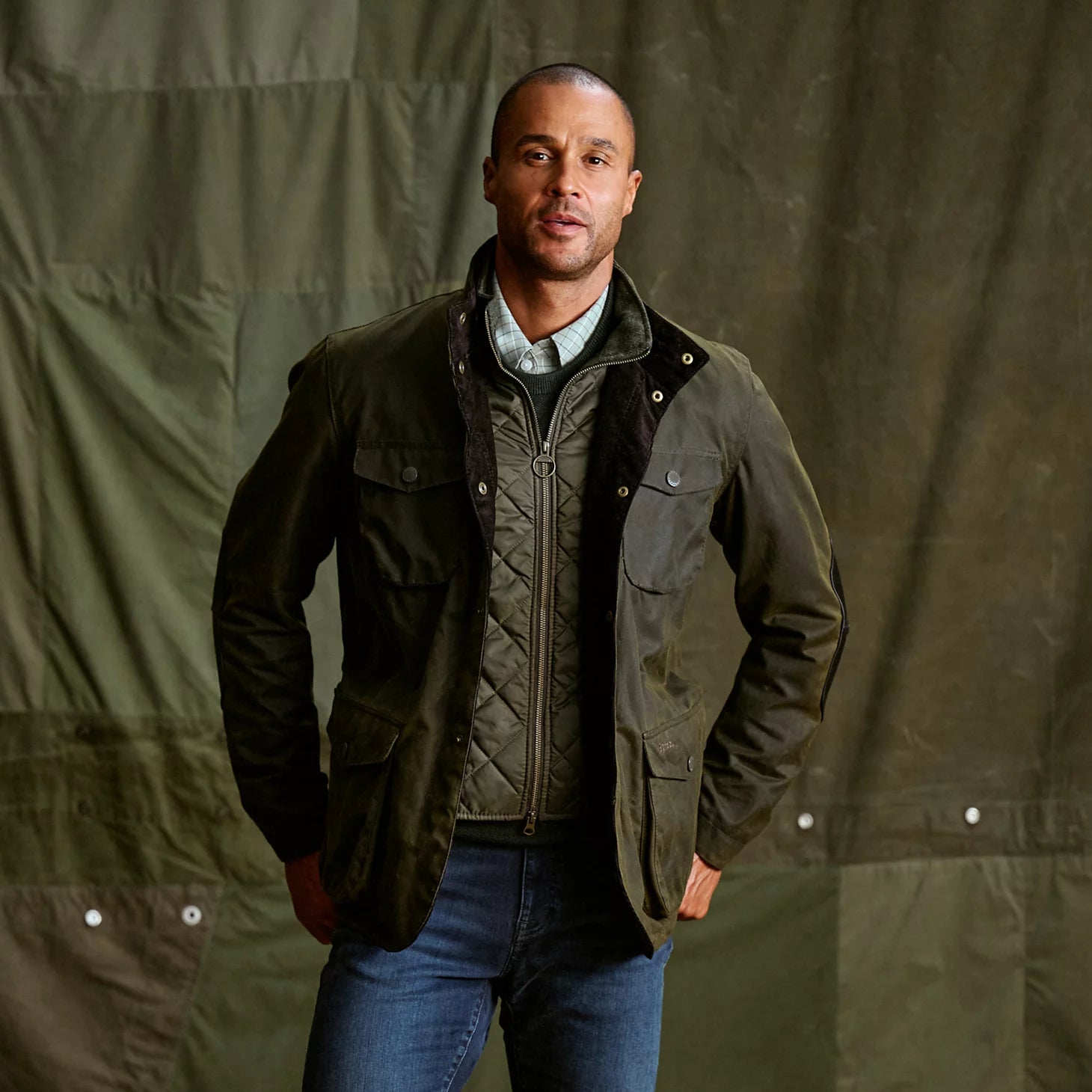 Barbour® Ogston Waxed Jacket / Orvis
