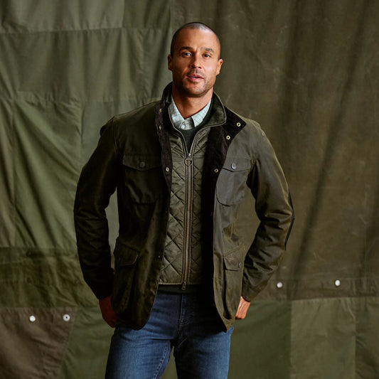 Barbour® Ogston Waxed Jacket / Orvis