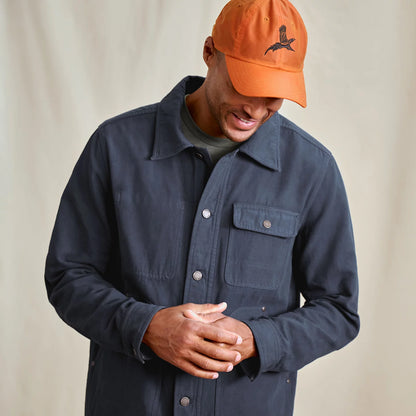 Garment-Dyed Hemp-Blend Utility Jacket / Orvis