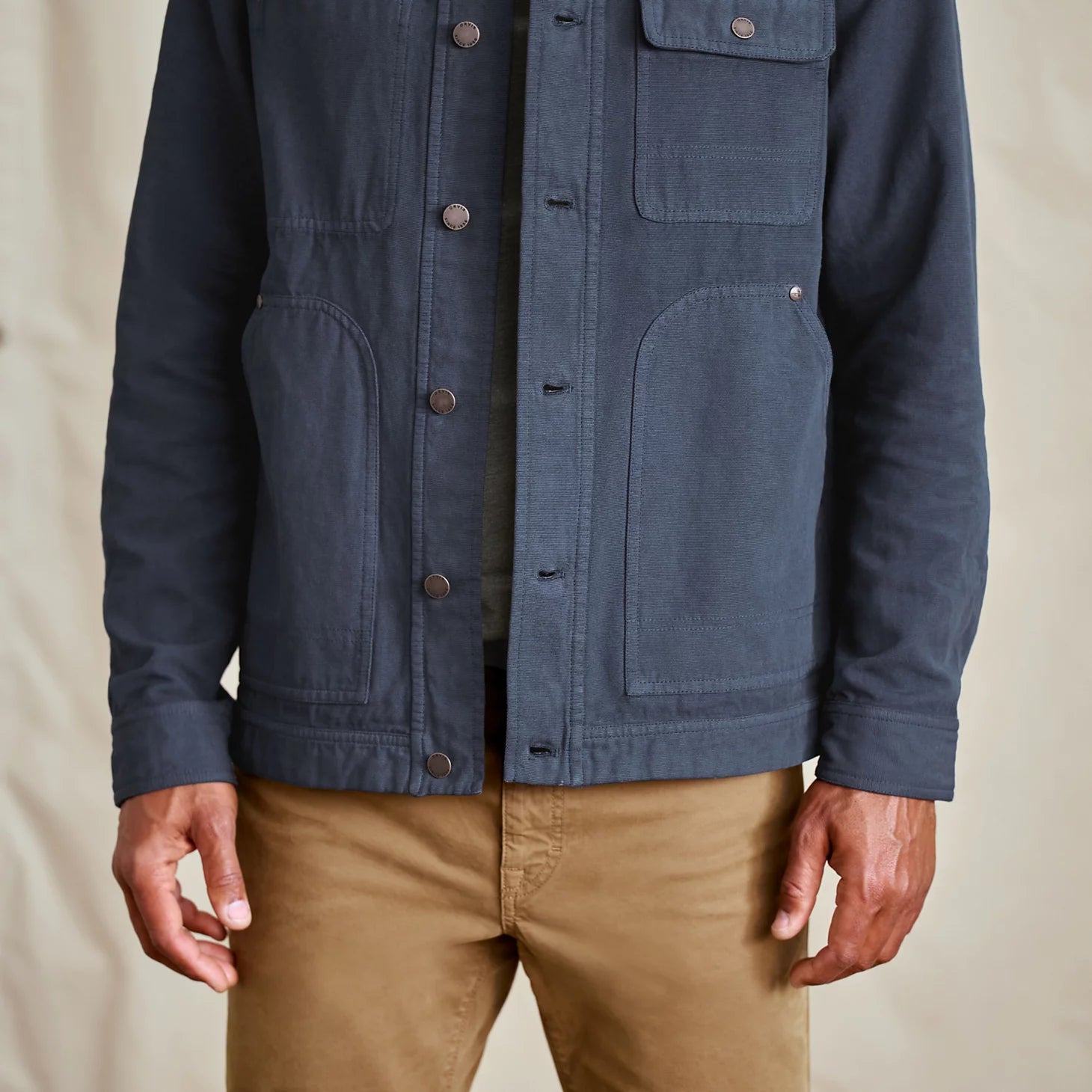 Garment-Dyed Hemp-Blend Utility Jacket / Orvis