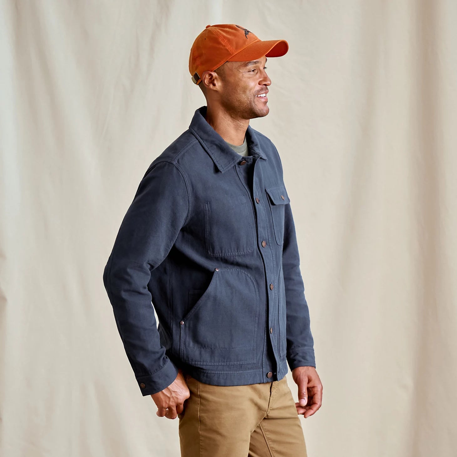 Garment-Dyed Hemp-Blend Utility Jacket / Orvis