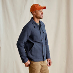 Garment-Dyed Hemp-Blend Utility Jacket / Orvis