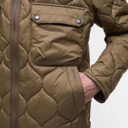 Barbour® Re-Engineered Spey Quilted Hooded Jacket / Orvis