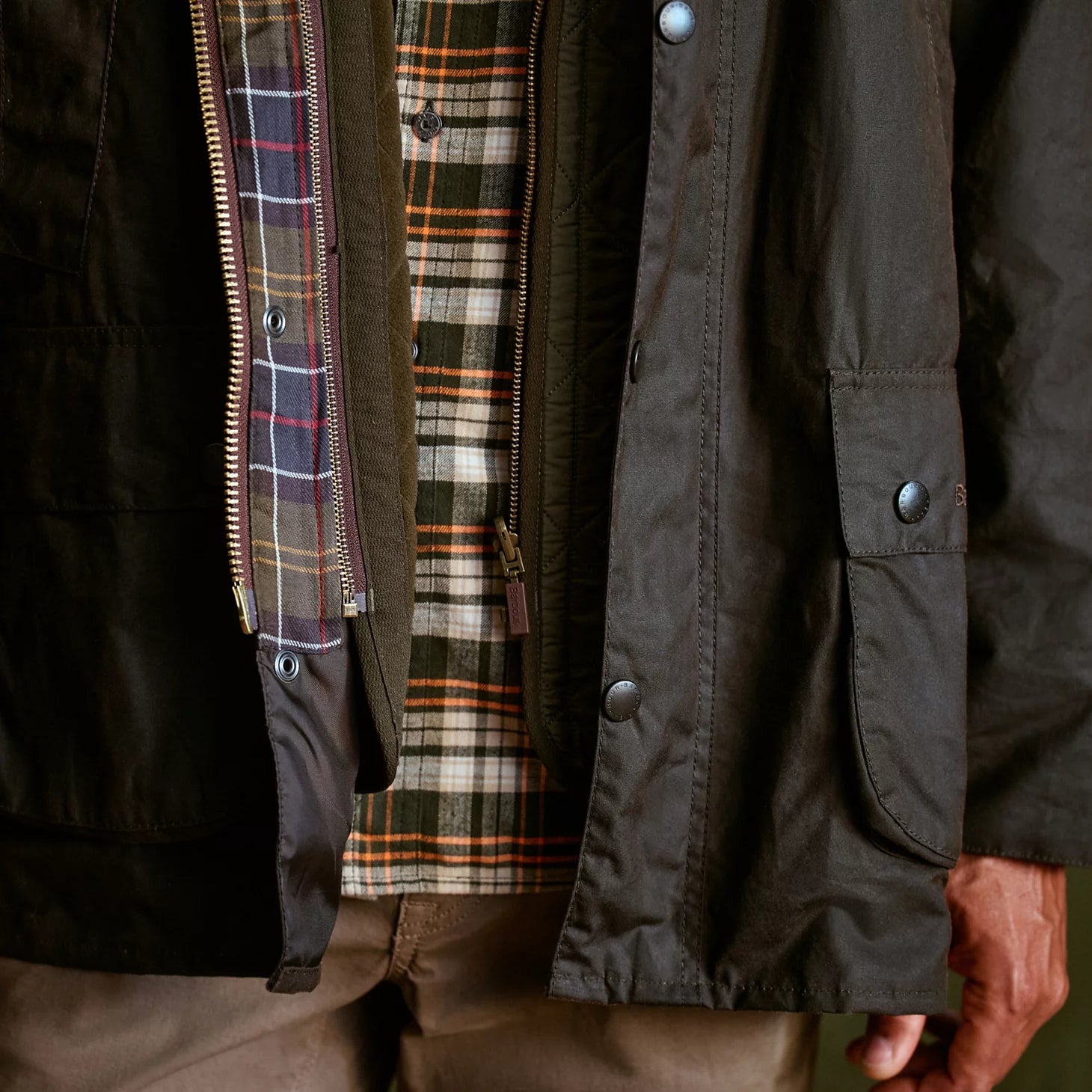 Barbour® Polarquilt Zip-In Liner / Orvis
