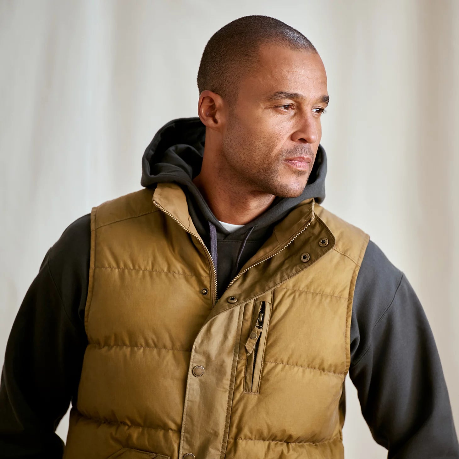 Waxed Down Puffer Vest / Orvis