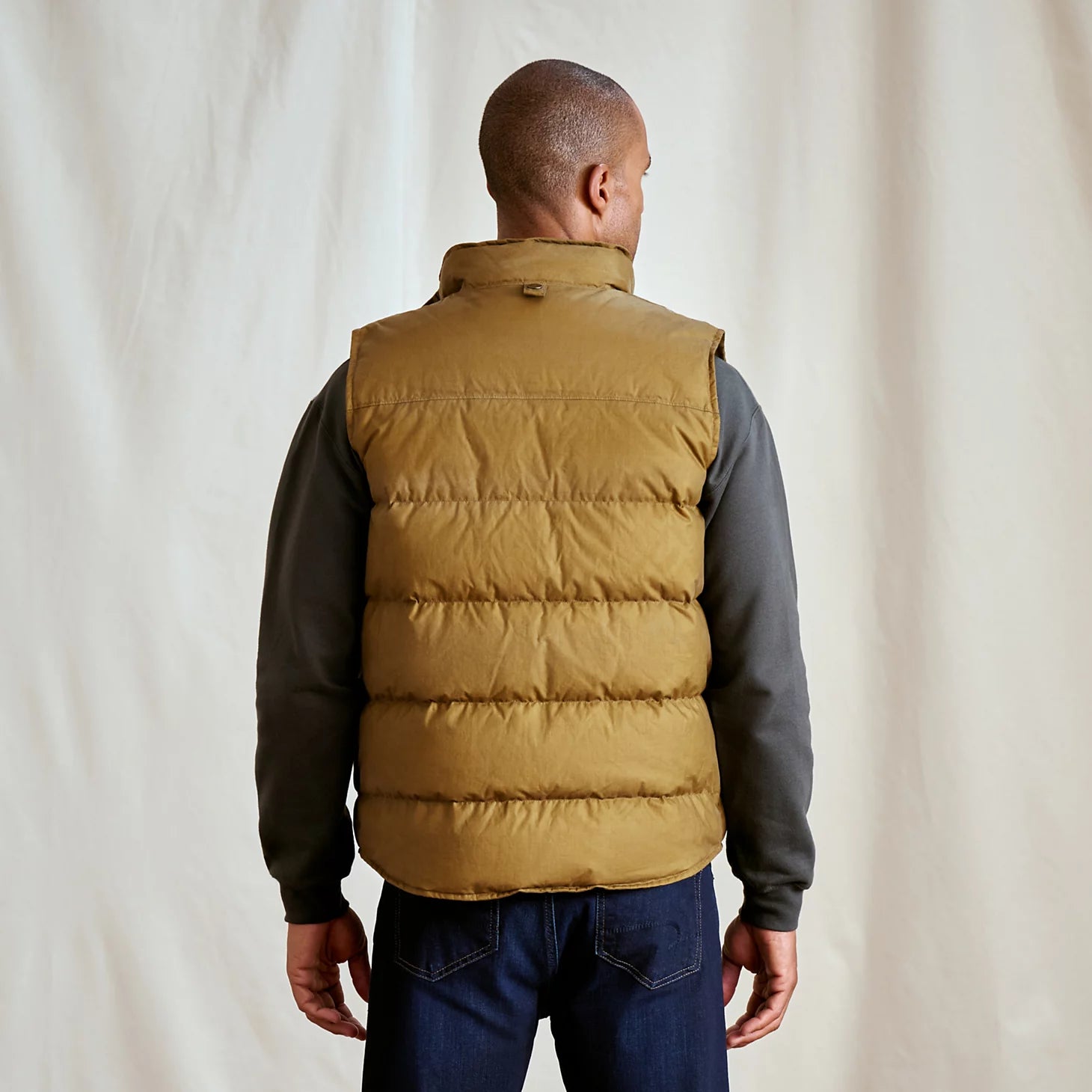 Waxed Down Puffer Vest / Orvis
