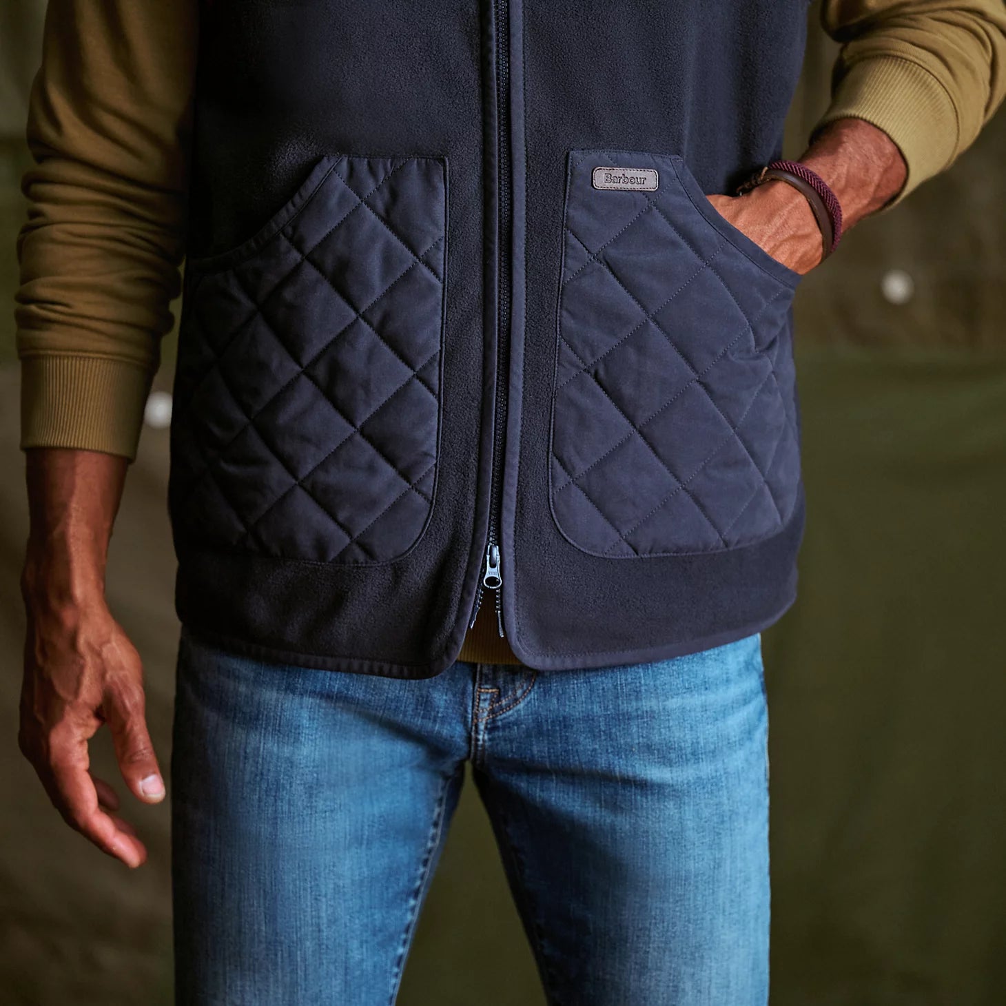 Barbour® Lowich Fleece Gilet / Orvis