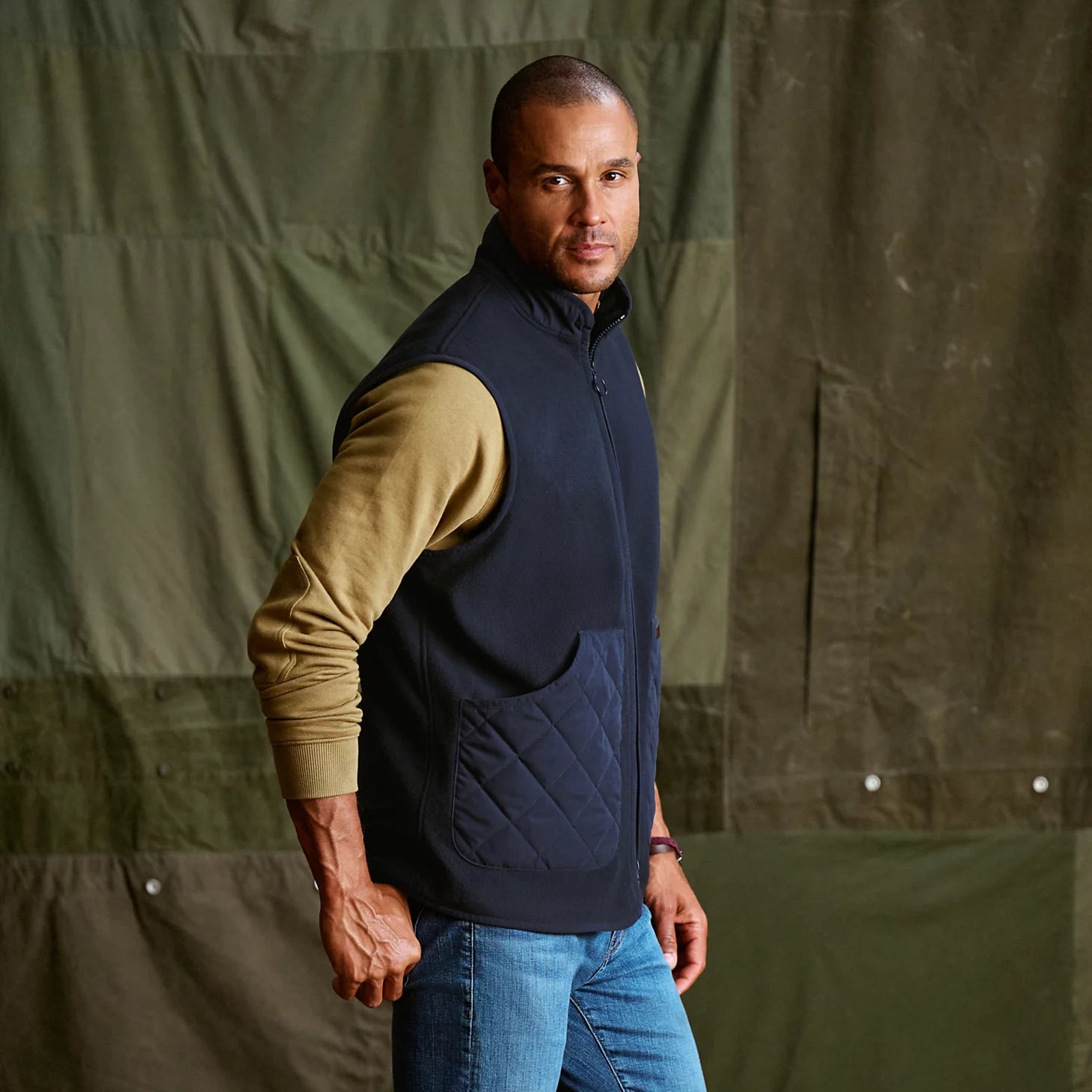 Barbour® Lowich Fleece Gilet / Orvis