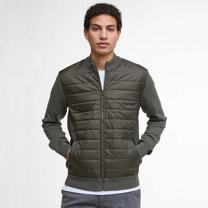 Barbour® Essential Carn Baffle Zip-Through Knitted Sweater / Orvis