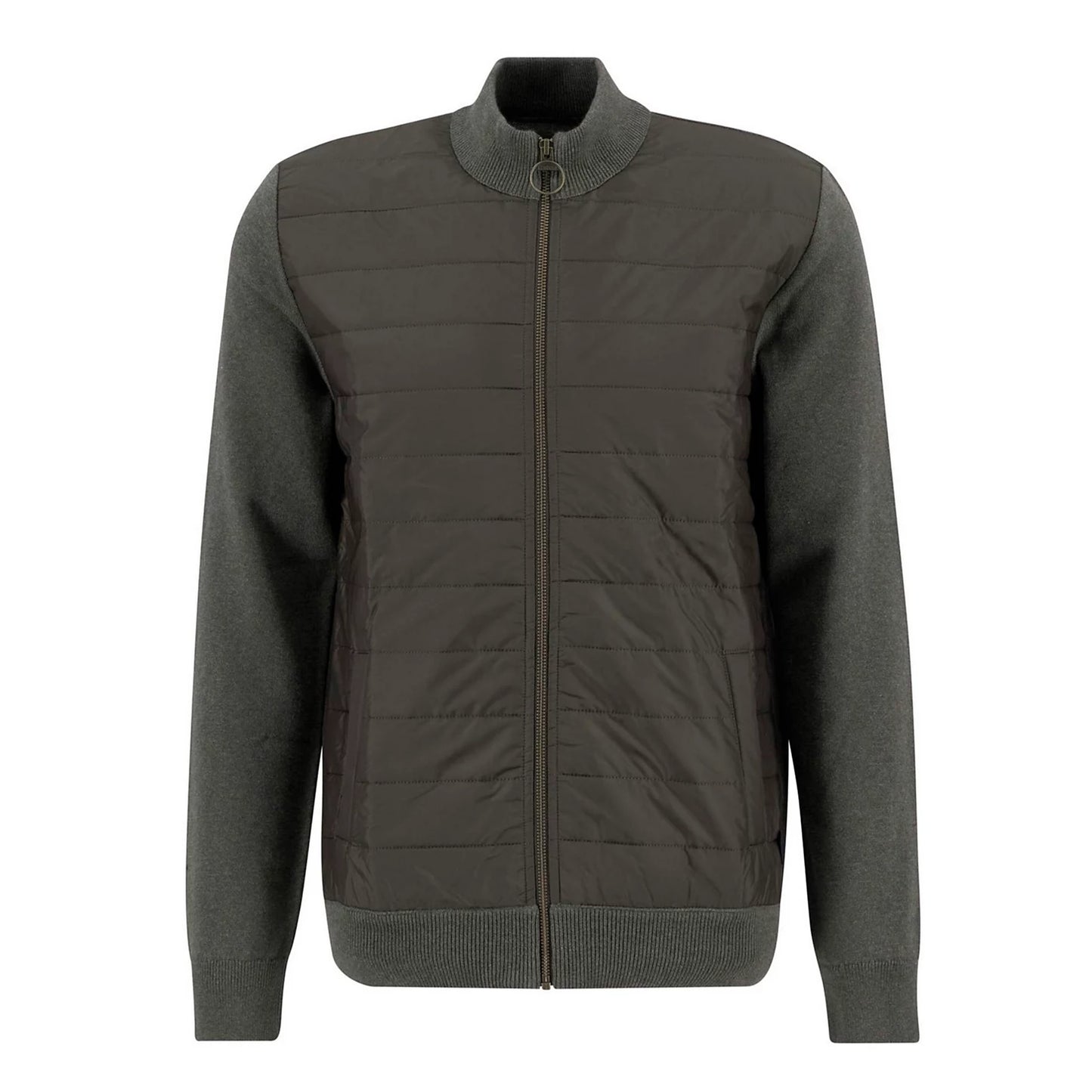 Barbour® Essential Carn Baffle Zip-Through Knitted Sweater / Orvis
