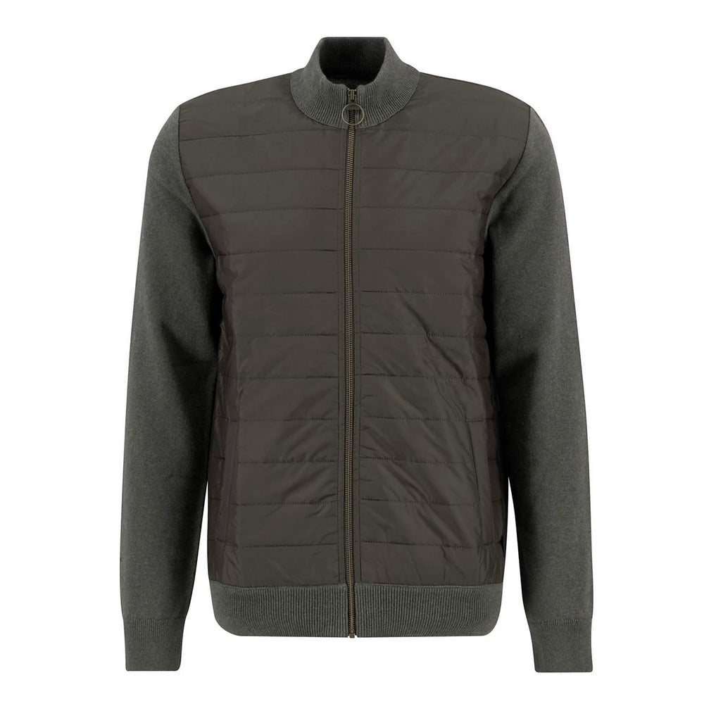 Barbour® Essential Carn Baffle Zip-Through Knitted Sweater / Orvis