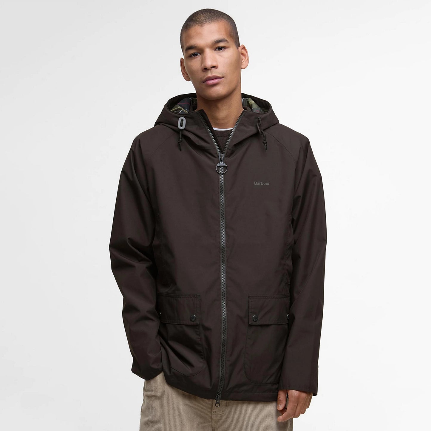 Barbour® Hooded Domus Waterproof Jacket / Orvis