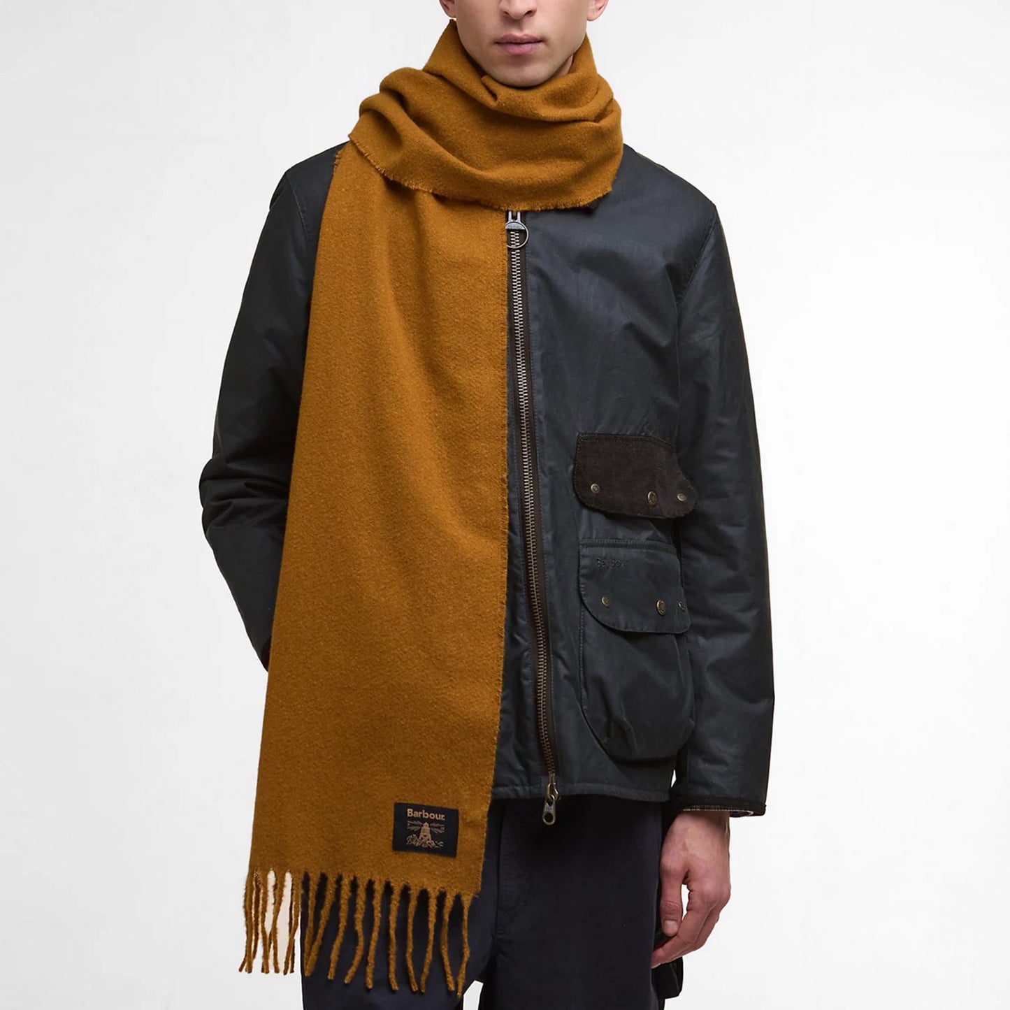 Barbour® Brandy Bouclé Scarf / Orvis