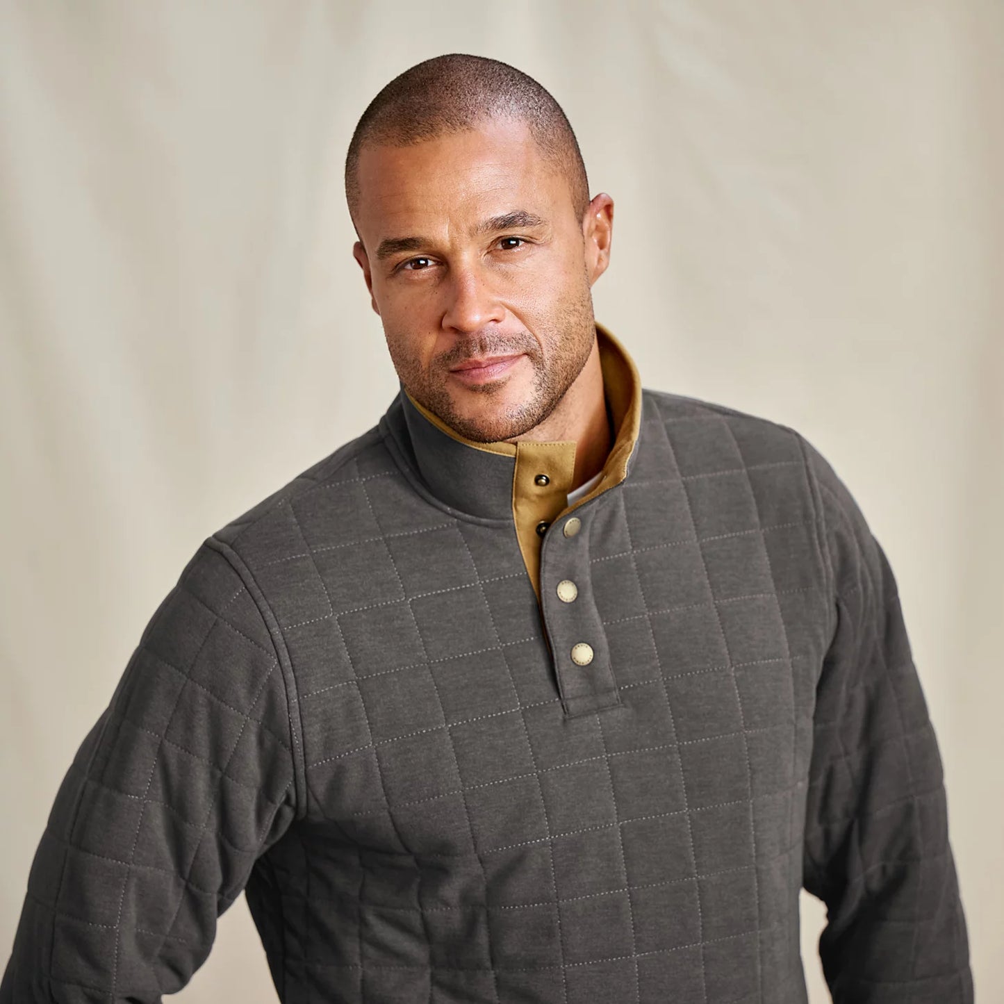 Men's Battenkill Quilted 1/4-Snap Sweatshirt / Orvis