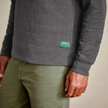 Men's Battenkill Quilted 1/4-Snap Sweatshirt / Orvis
