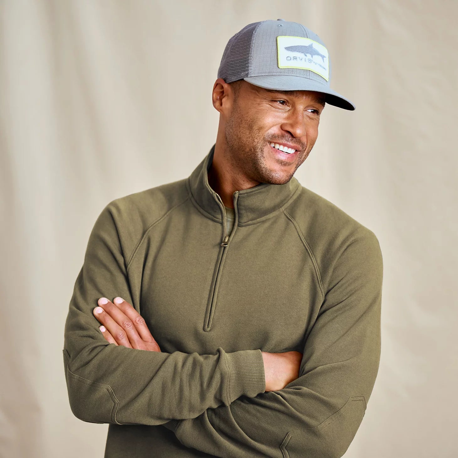 Men's Campfire 1/4-Zip Sweatshirt / Orvis