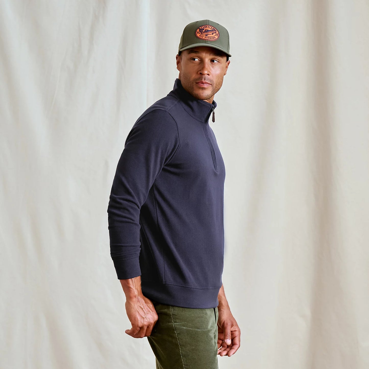 Men's Snowy River 1/4-Zip Sweatshirt / Orvis
