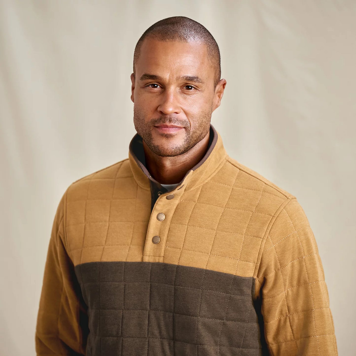 Men's Battenkill Colorblock Quilted 1/4-Snap Sweatshirt / Orvis