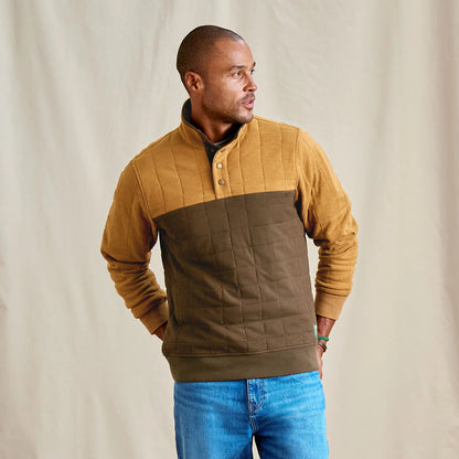 Men's Battenkill Colorblock Quilted 1/4-Snap Sweatshirt / Orvis