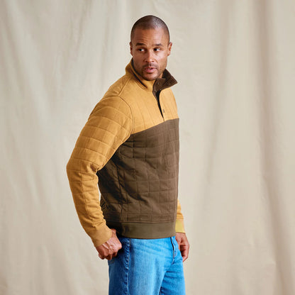 Men's Battenkill Colorblock Quilted 1/4-Snap Sweatshirt / Orvis