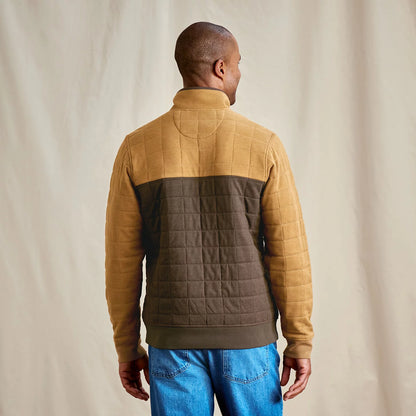 Men's Battenkill Colorblock Quilted 1/4-Snap Sweatshirt / Orvis