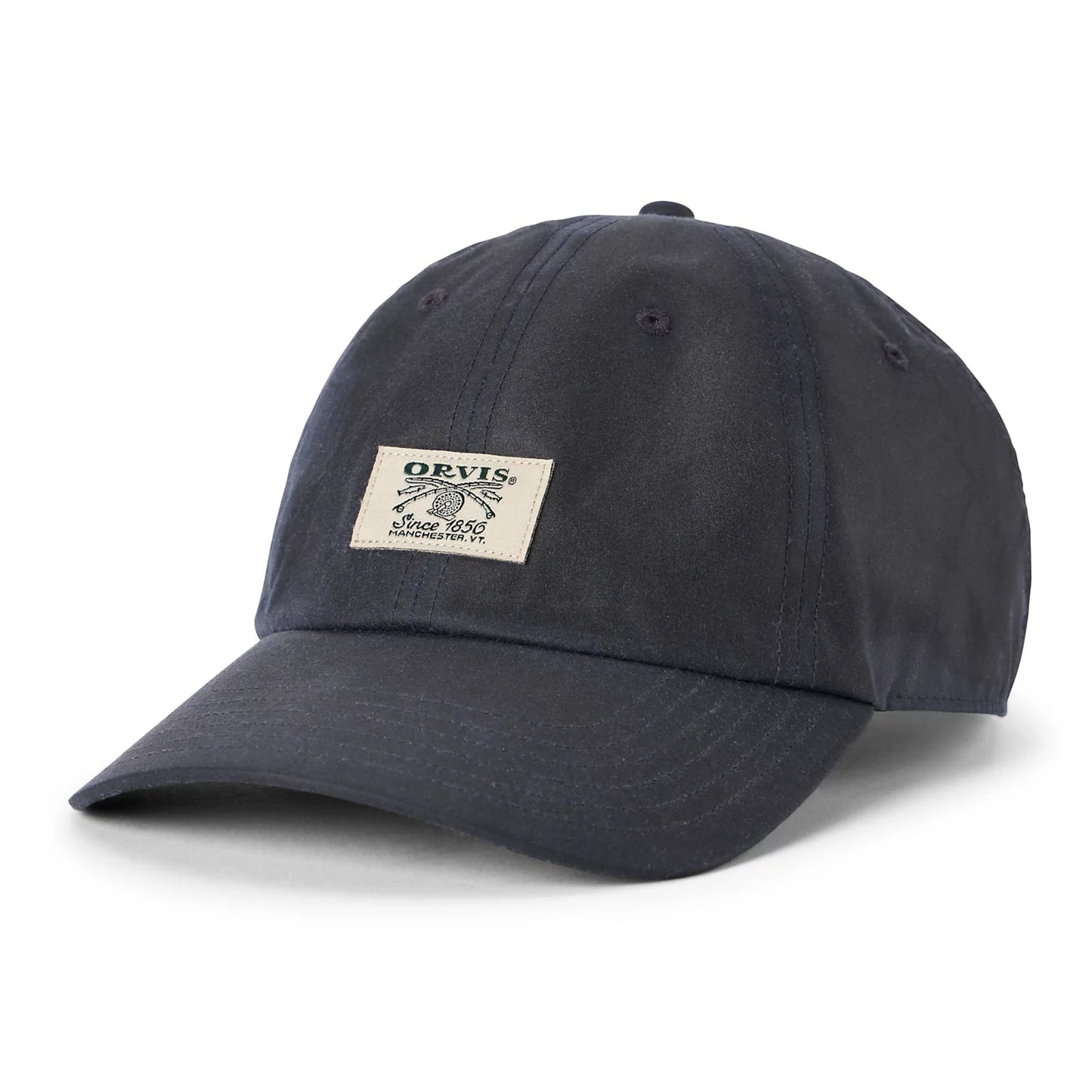 Vintage Waxed Cotton Ball Cap / Orvis