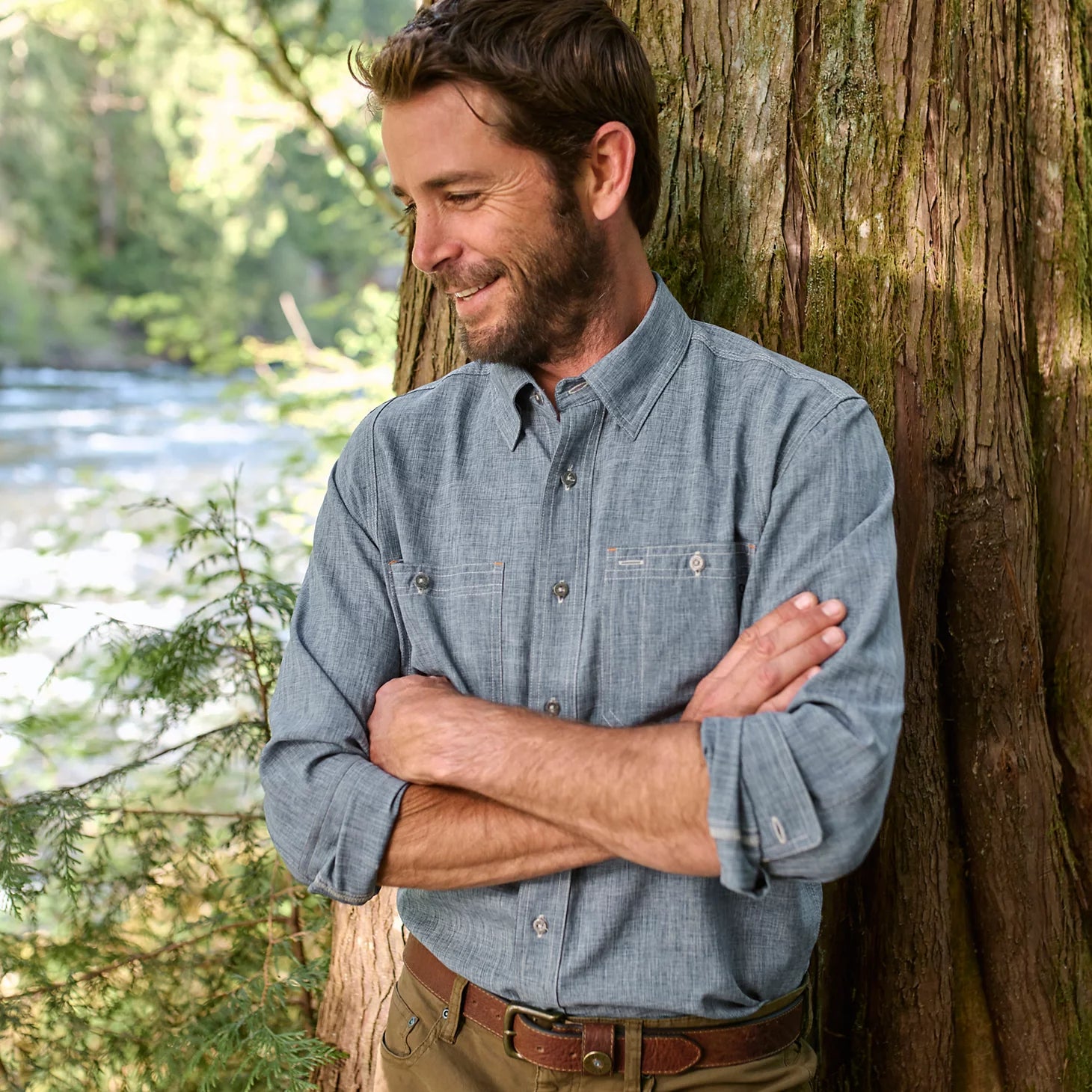 Bison Leather Shotshell Belt / Orvis