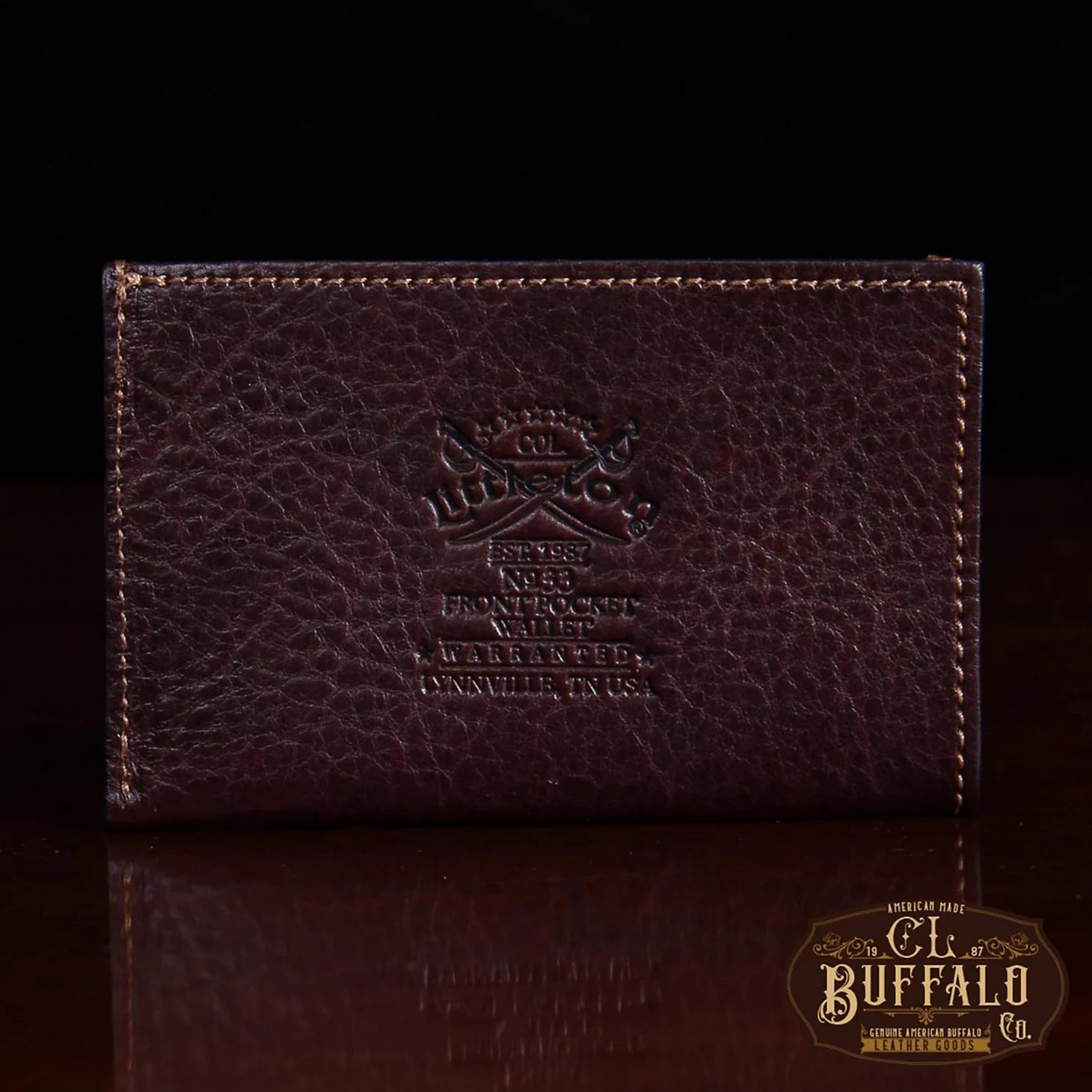 No. 33 Buffalo Leather Wallet / Orvis
