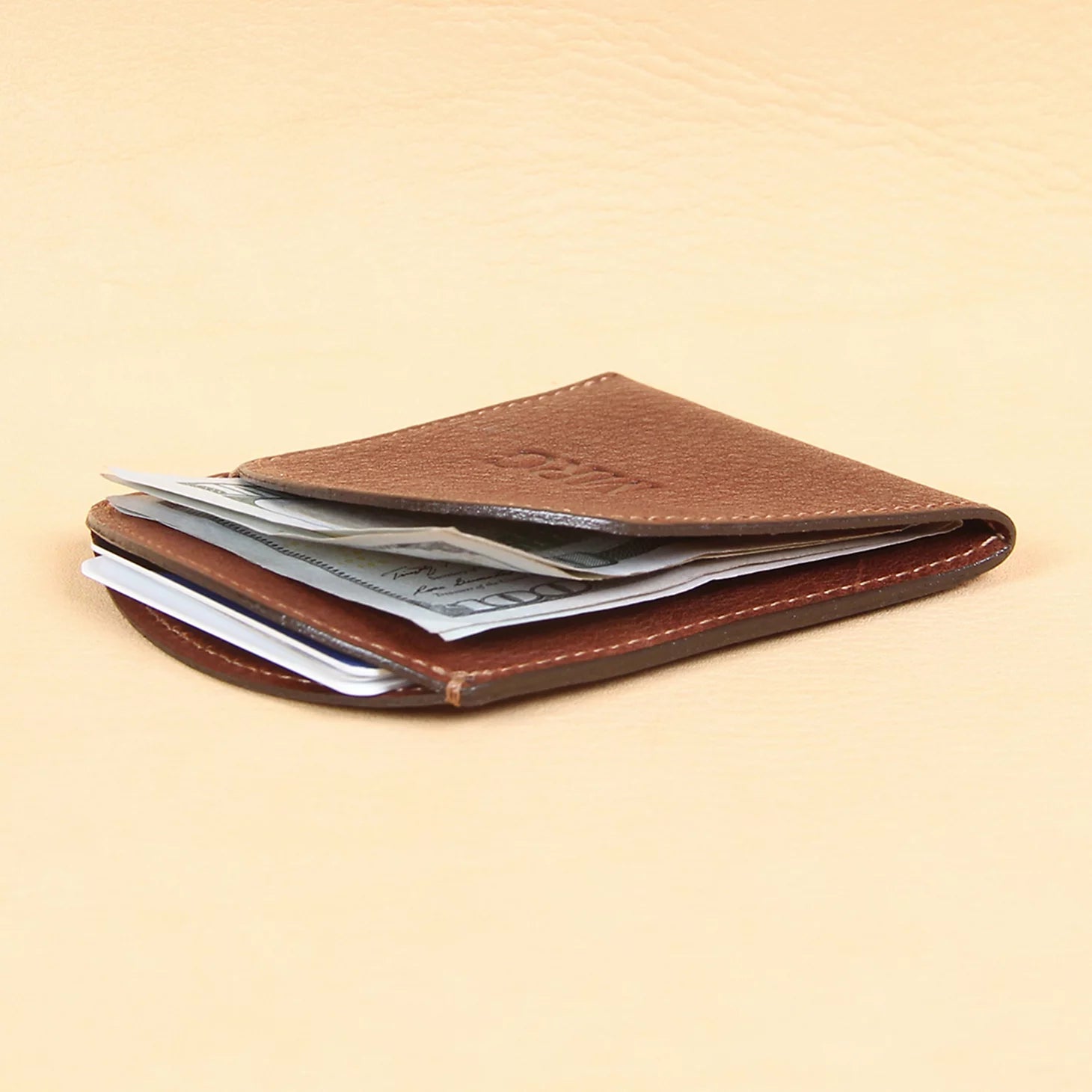 Leather Front Pocket Wallet / Orvis