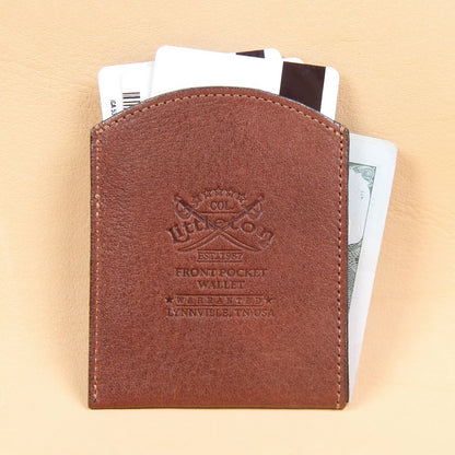 Leather Front Pocket Wallet / Orvis