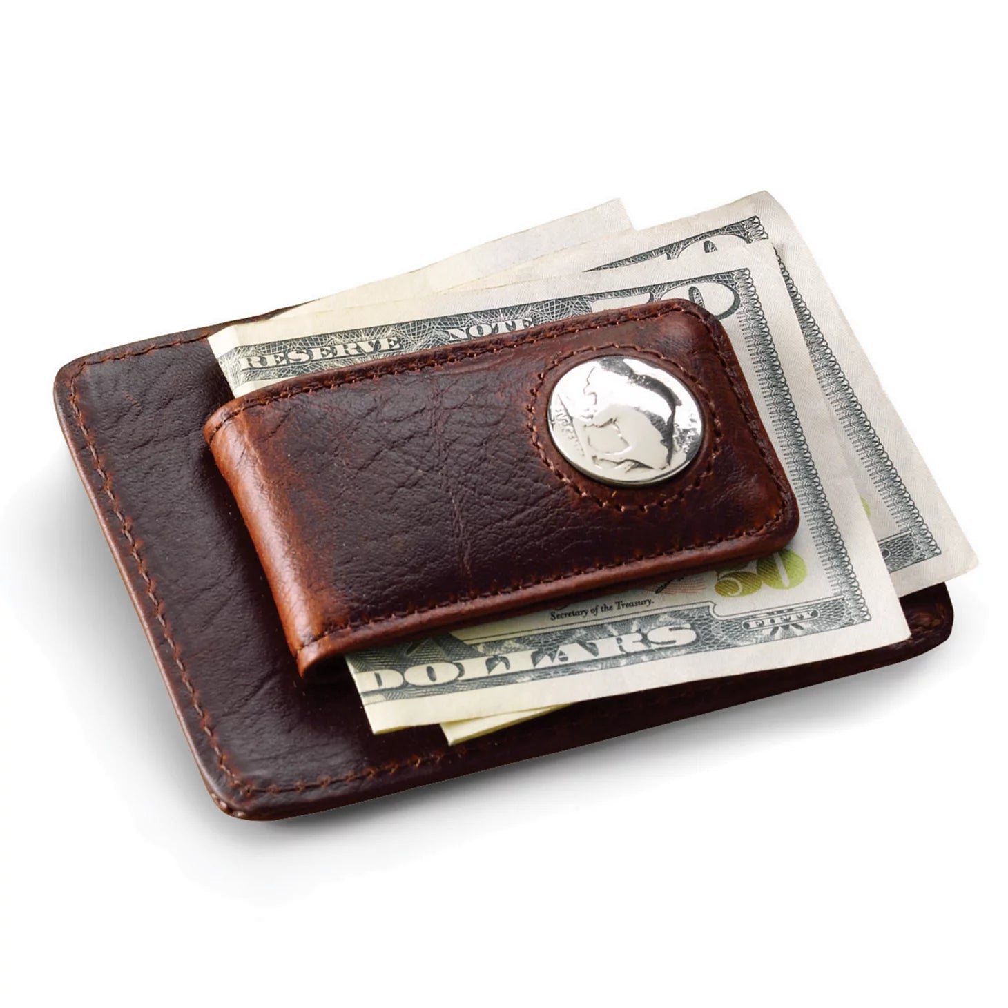 Bison Buffalo-Nickel Money Clip / Orvis