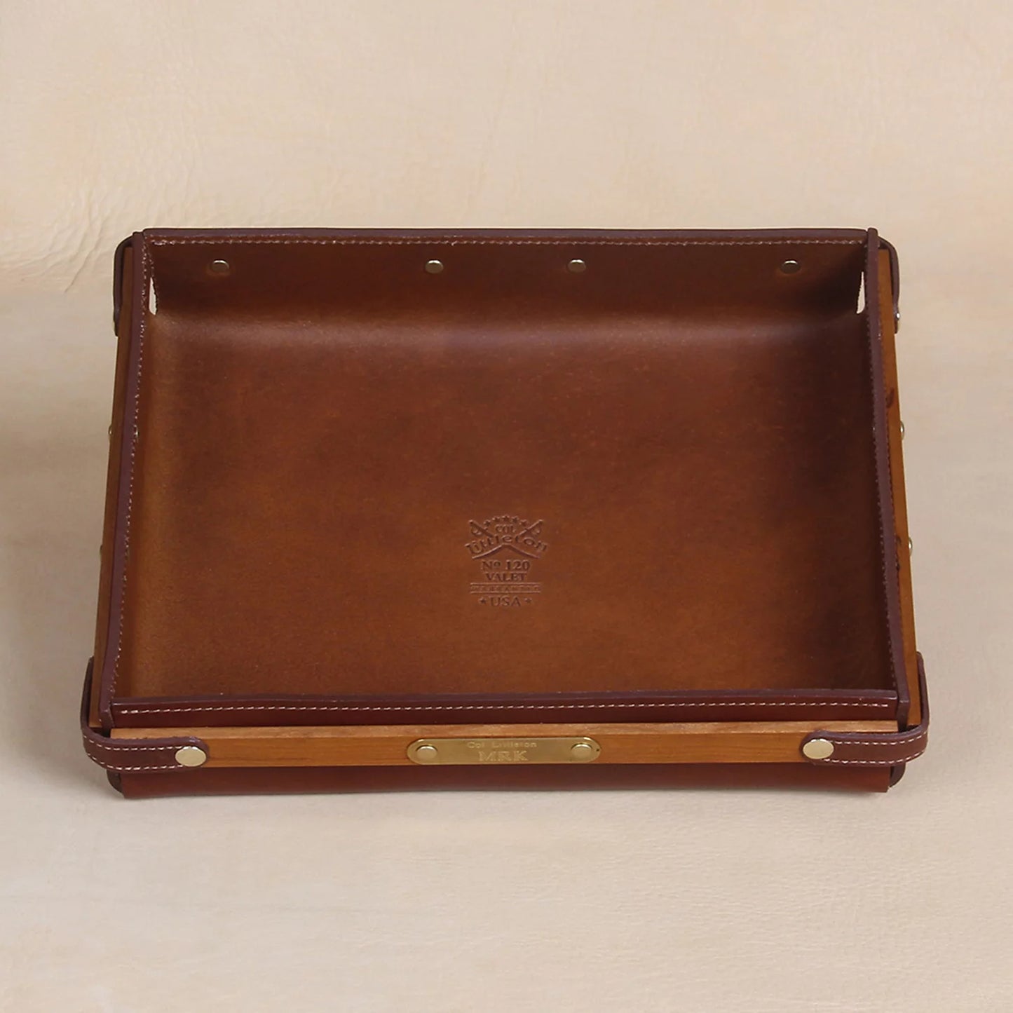 No. 120 Leather Valet Tray / Orvis
