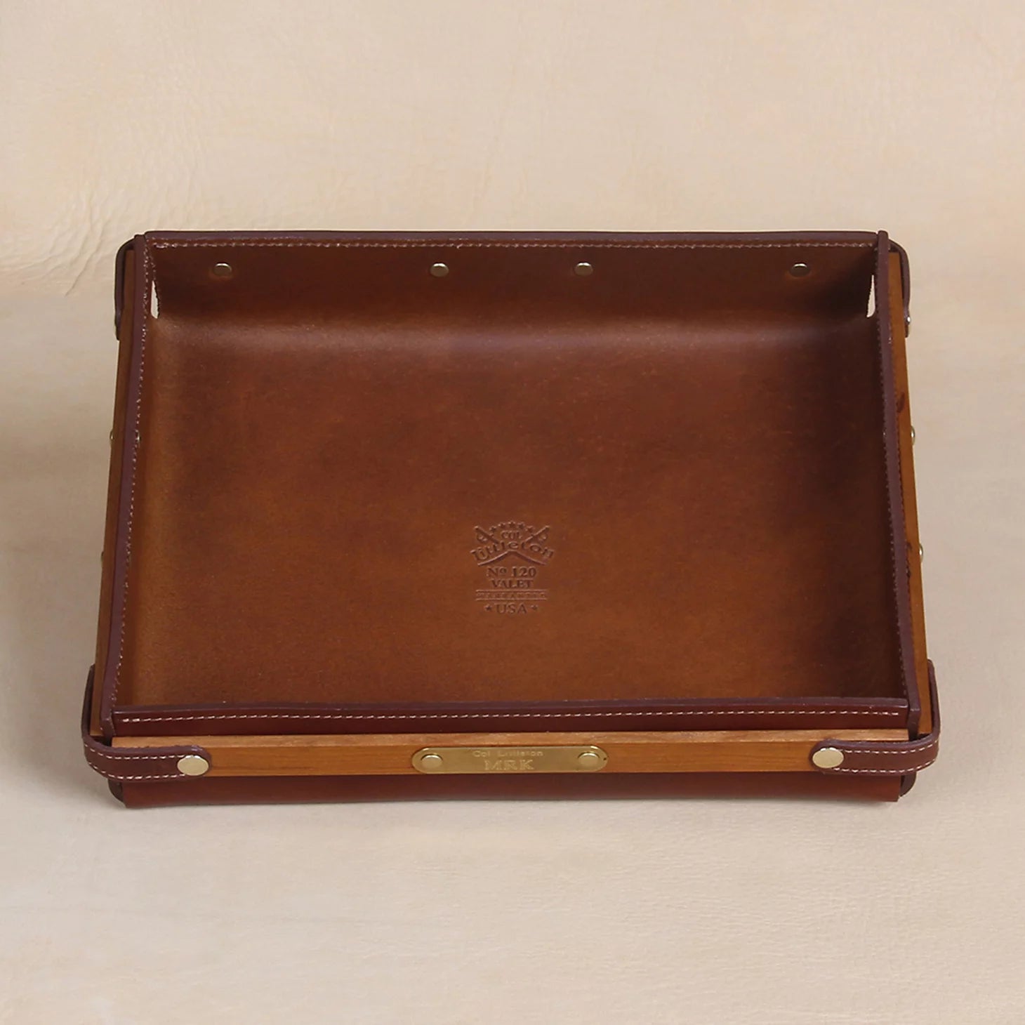 No. 120 Leather Valet Tray / Orvis