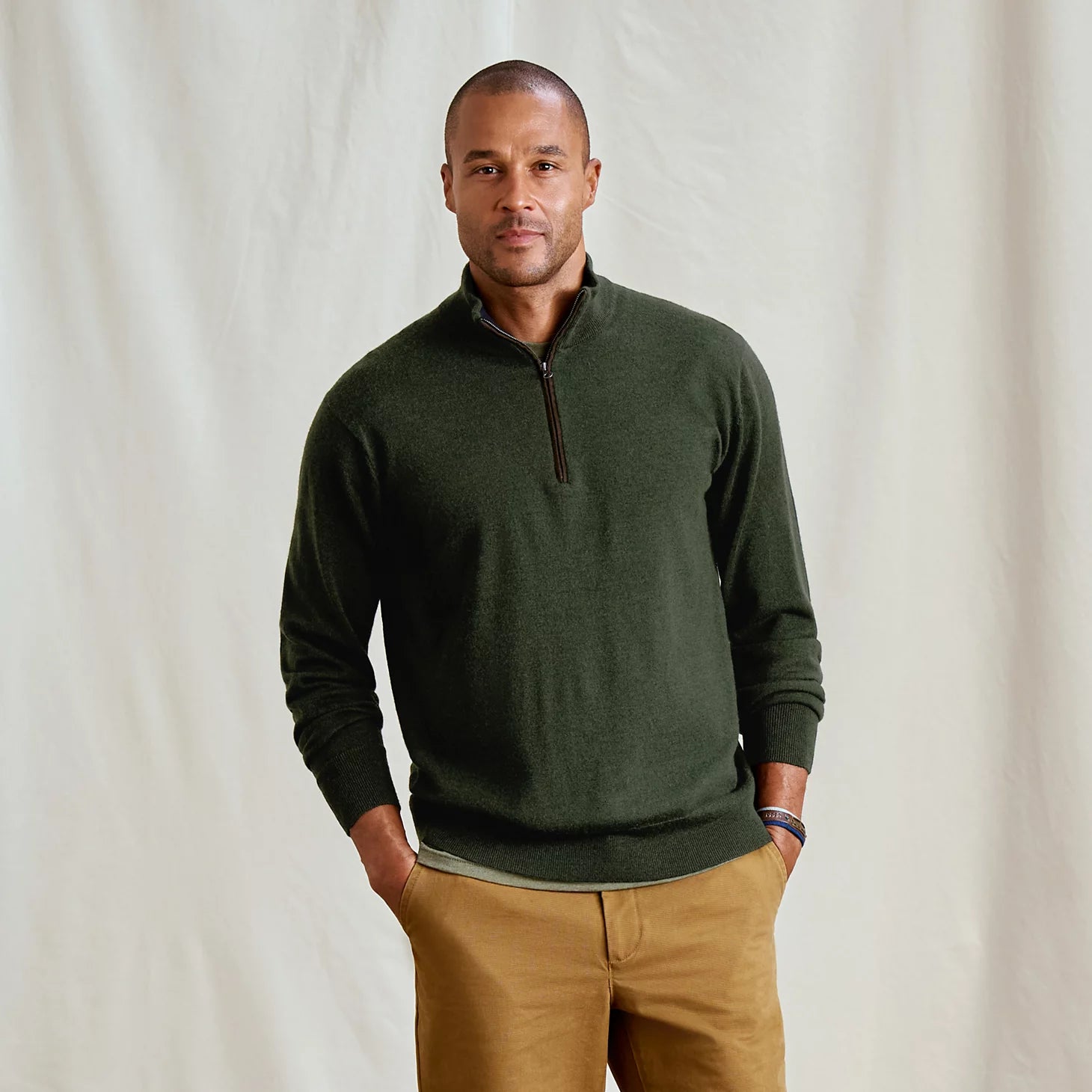 Merino Wool 1/4-Zip Sweater 2.0 / Orvis