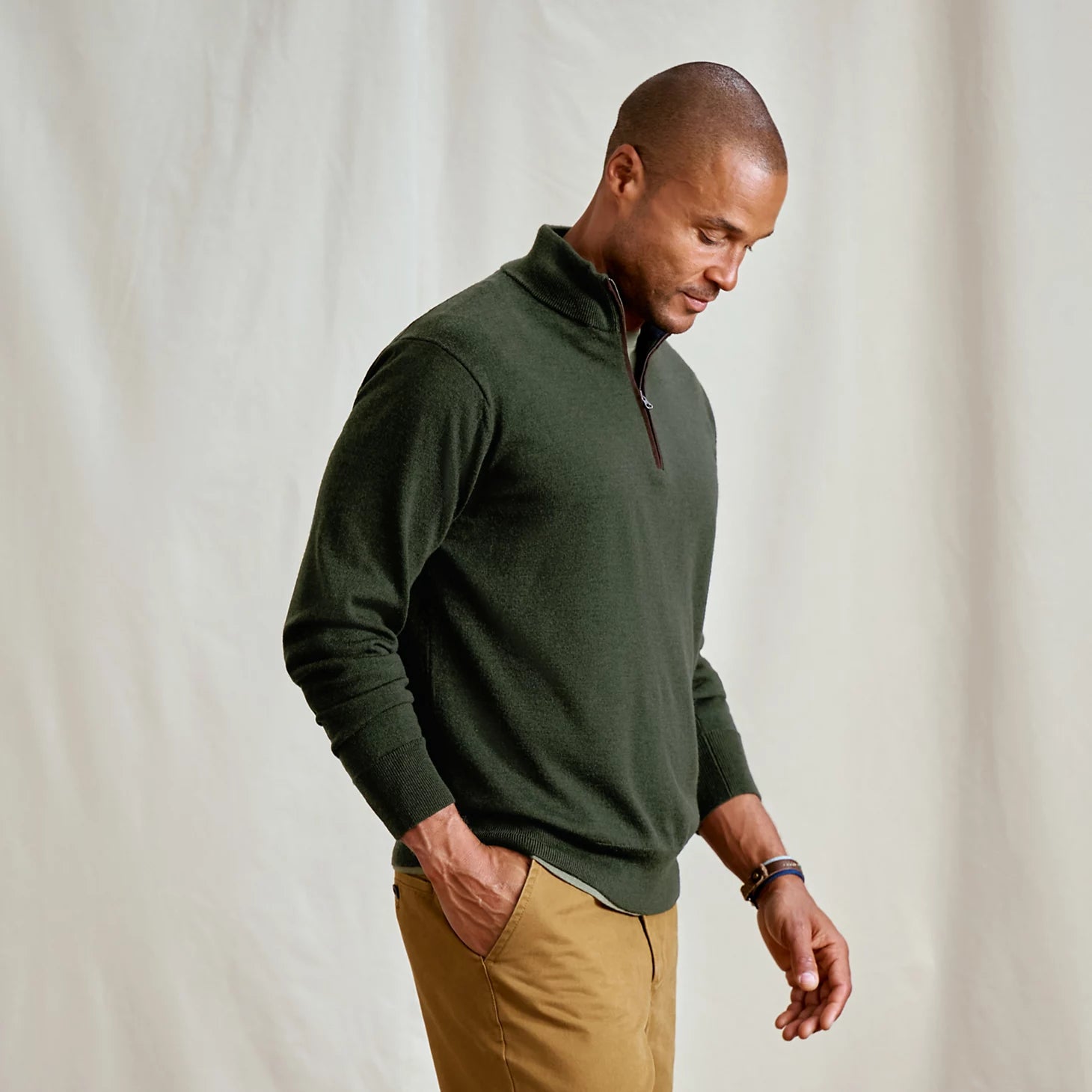 Merino Wool 1/4-Zip Sweater 2.0 / Orvis