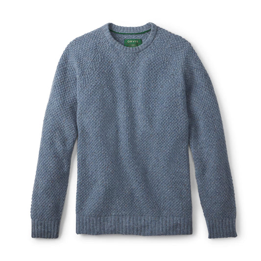 Moss Stitch Crewneck Sweater / Orvis
