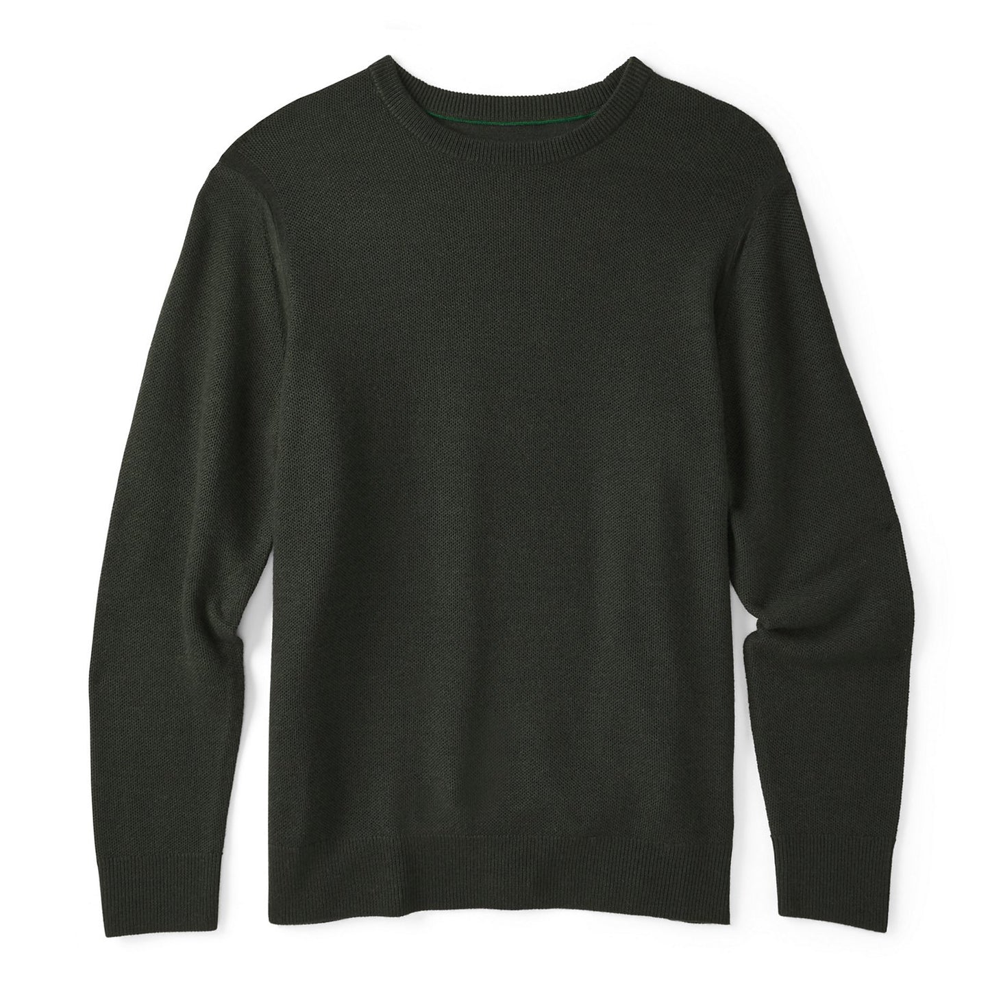 Merino Piqué Crewneck Sweater / Orvis