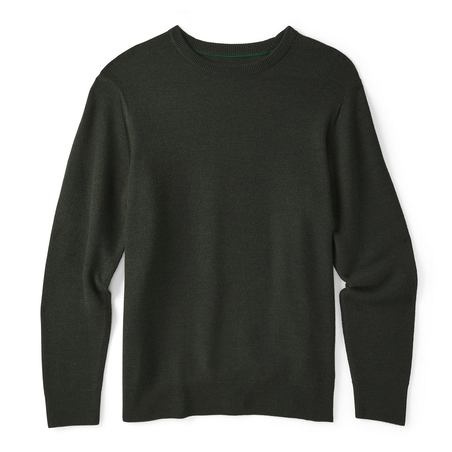 Merino Piqué Crewneck Sweater / Orvis