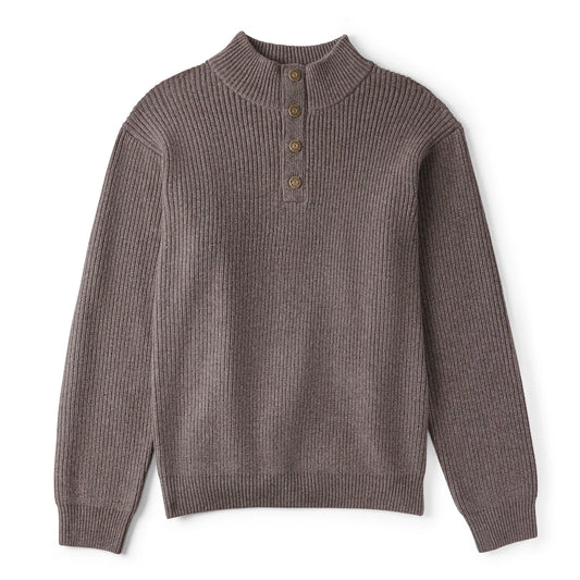Quail Creek Button Mockneck Pullover / Orvis