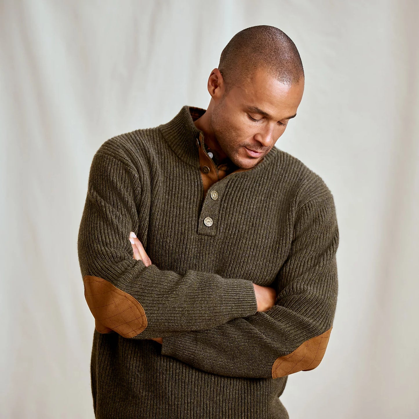 Quail Creek Button Mockneck Pullover / Orvis
