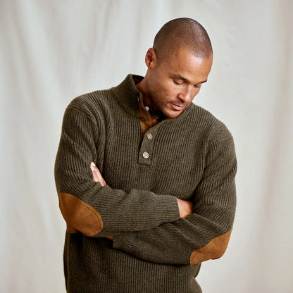 Quail Creek Button Mockneck Pullover / Orvis