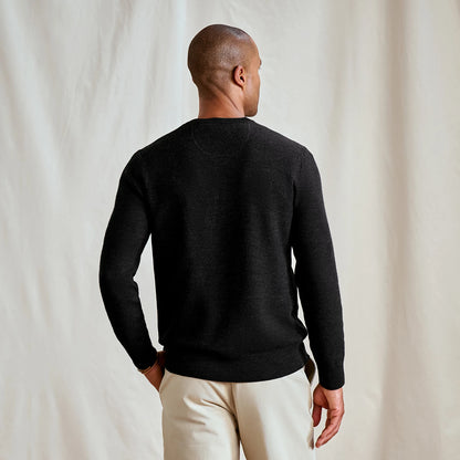 Merino Piqué V-Neck Sweater / Orvis